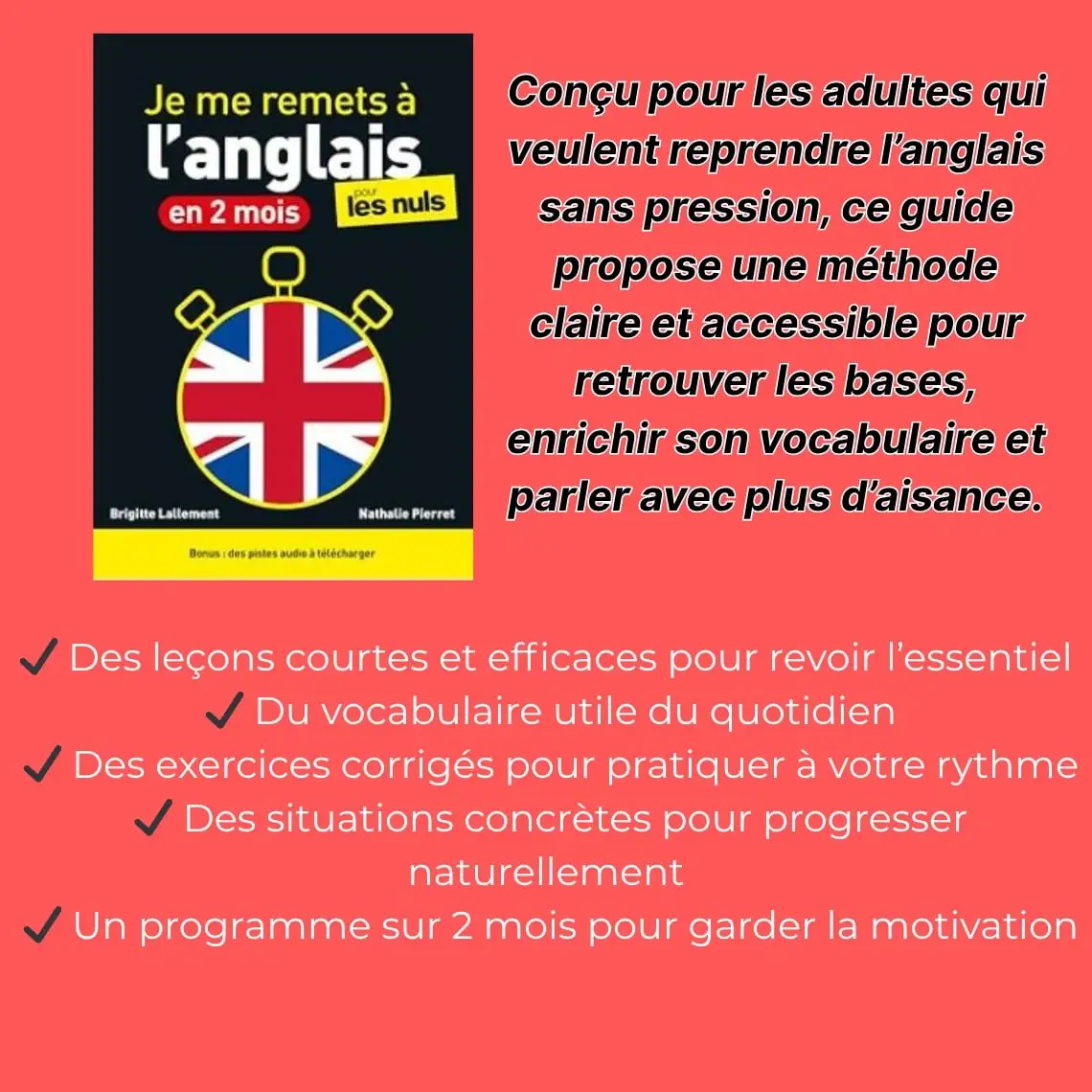 Je me remets à l'anglais en 2 mois pour les Nuls 2